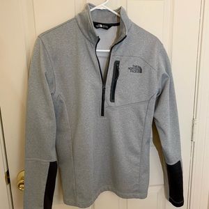 North Face half zip pullover
